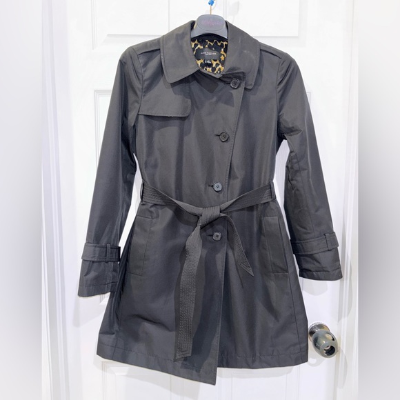 ⭐️ ACCEPTING OFFERS ⭐️ANN TAYLOR Rain Trench JACKET SZ S - Picture 2 of 9